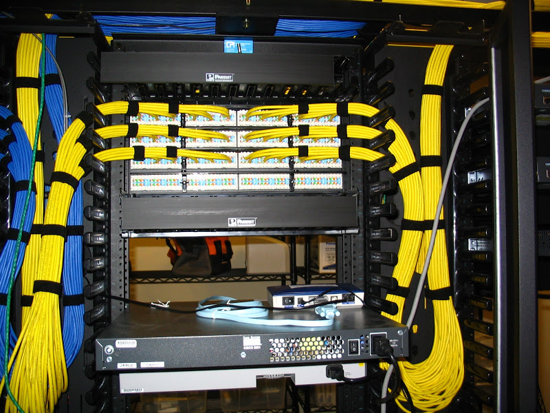 Computer Network Wiring, LAN, Cabling, CAT5, Cat6, CAT7 ... cat 6 patch panel wiring 